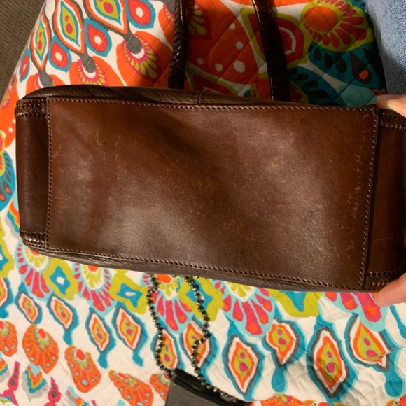 Brown fossil satchel bag - Picture 6 of 9